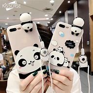 Image result for 3D Ruber Silicone Panda Phone Case