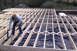 Image result for 2X10 Floor Joist Support to Wooden Beam