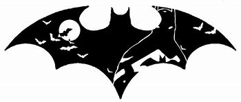 Image result for Bat Symbol Stencil