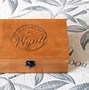 Image result for Golden Letters Engraved in Wooden Box