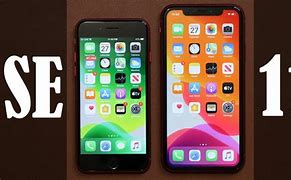 Image result for iPhone 11 vs SE 2020