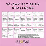 Image result for 30-Day Fat Burn Challenge