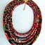 Image result for Textiles African Necklace
