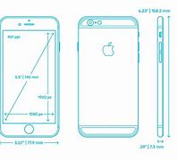 Image result for iphone 6s screen size inches