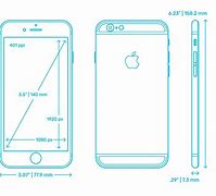 Image result for +iPhone 6s Screen Size Cm 375X