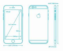 Image result for iPhone 6s Plus Size