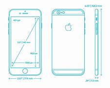 Image result for Apple iPhone 6s Plus Size