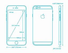 Image result for iPhone 6s Size Template