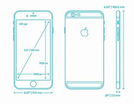 Image result for iPhone 6s Real Size