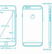 Image result for iPhone 6 Plus Back Measurements