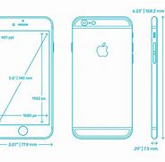 Image result for iPhone 6 Size Dimensions in Inches