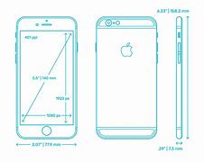 Image result for iPhone 6 6s 7 and 8 Screen Size