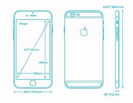 Image result for dimensions of iphone 6s plus