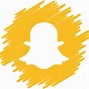 Image result for Snapchat Logo with Black Line Down Middle Vertical