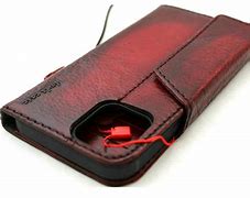 Image result for Genuine Leather iPhone Wallet Case