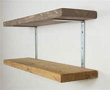 Image result for Wall Shelf with Brackets
