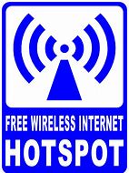Image result for Free WiFi Hotspot Signage