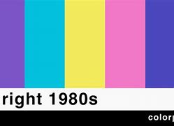 Image result for Retro 80s Colors