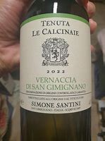 Image result for Tenuta Calcinaie Vernaccia di San Gimignano