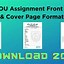 Image result for IGNOU Assignment Cover Page