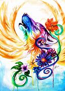 Image result for Rainbow Wolf