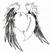 Image result for Broken Emo Heart Drawings