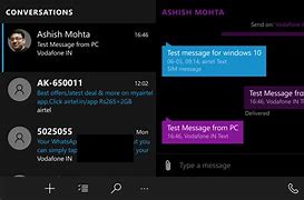 Image result for Windows SMS App