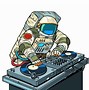 Image result for DJ On Turntables PNG