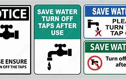 Image result for Do Not Turn Off Water