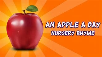 Image result for An Apple a Day Rhymes