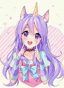 Image result for Anime Unicorn Girl with Pink and Blue Hair