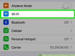 Image result for Create Hotspot On iPhone