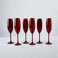 Image result for Colored Glass Champagne Flutes