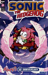 Image result for Sonic 30th Anniversary Amy Comic
