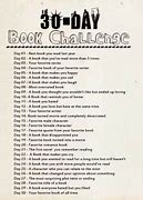 Image result for 30 Book Challenge Printable