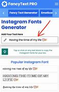 Image result for Cool Instagram Text