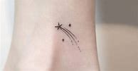 Image result for Simple Shooting Star Tattoo