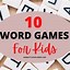Image result for Text Games for Kids