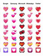 Image result for Heart Emojis On Samsung