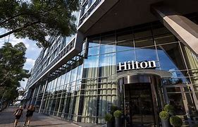 Image result for Hilton Hotel Lgo On Building