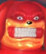 Image result for Knuckles Meme Face