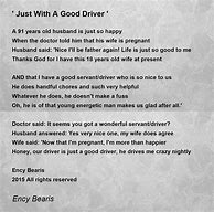 Image result for Driver Poem