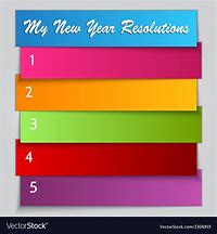 Image result for New Year's Resolution Categories