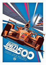 Image result for Vintage Indycar Posters