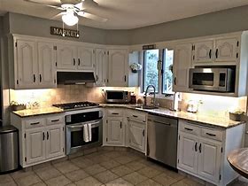 Image result for Paint Kitchen Cabinets