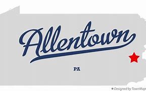 Image result for Allentown PA State Map
