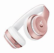Image result for Beats Solo Pro Headphones Grey Rose Gold