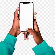 Image result for Hand Holding Mobile Phone iPhone X Black