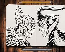 Image result for Thor and Loki Fan Art