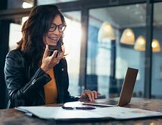 Image result for Business Woman with Cell Phone
